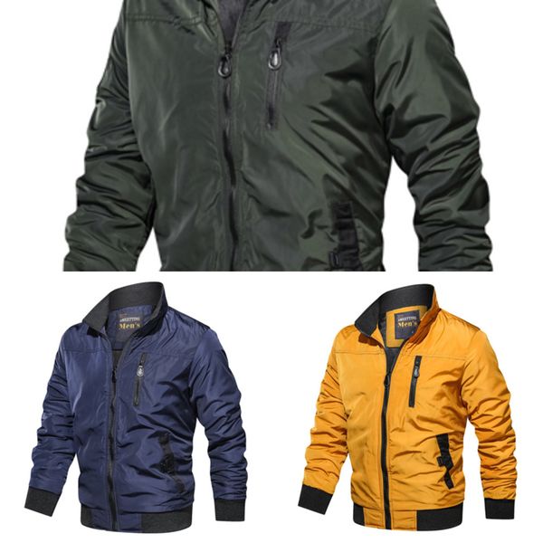 dimusi mens bomber jackets autumn winter casual men army military slim fit coats mens sportswear windbreaker jackets clothing x0621, Black;brown
dimusi mens bomber jackets autumn winter casual men army military slim fit coats mens sportswear windbreaker jackets clothing x0621, Black;brown
