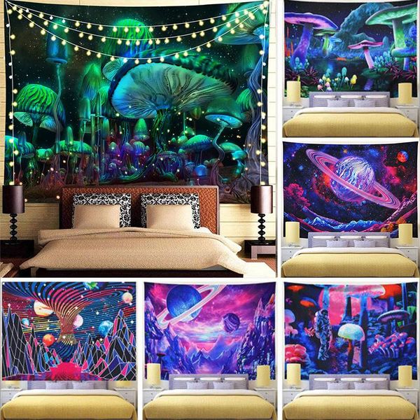 tapestries fantasy scenery tapestry bedroom decoration 100% polyester landscape home wall hanging