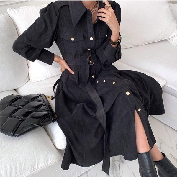 fashion 2021 fall autumn casual single breasted simple classic long trench coat with belt chic female windbreaker women's coats, Tan;black
fashion 2021 fall autumn casual single breasted simple classic long trench coat with belt chic female windbreaker women's coats, Tan;black