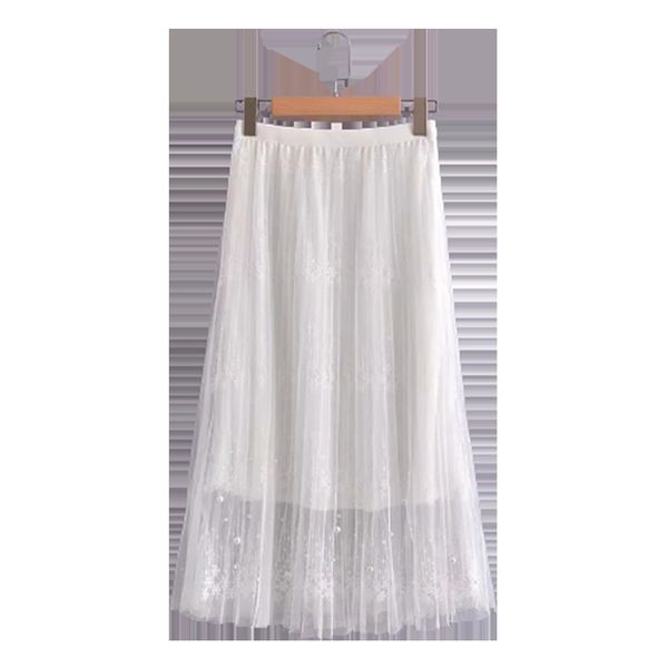 bbwm summer skirts womens beading mesh tulle skirt women elastic high waist a line mid calf midi long pleated skirt saia 210520, Black
bbwm summer skirts womens beading mesh tulle skirt women elastic high waist a line mid calf midi long pleated skirt saia 210520, Black