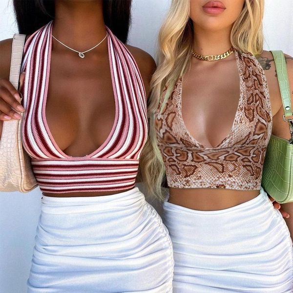 women's tanks & camis serpentine fashion halter deep v neck corset women camisole summer lady casual vest short 2021 trend, White
women's tanks & camis serpentine fashion halter deep v neck corset women camisole summer lady casual vest short 2021 trend, White