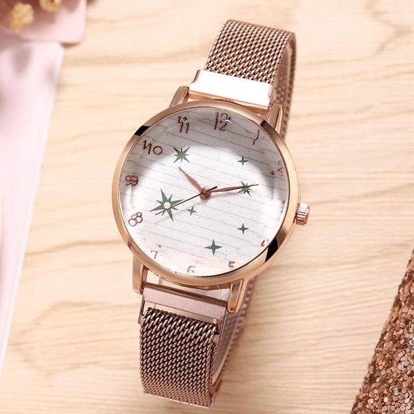 wristwatches simple women classic small dials watch trend magnet buckle milan belt woman ladies quartz wrist wm1022, Slivery;brown
wristwatches simple women classic small dials watch trend magnet buckle milan belt woman ladies quartz wrist wm1022, Slivery;brown