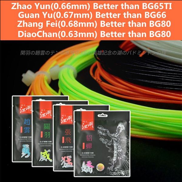 better than bg66/80/65ti/98 badminton string china hero guanyu zhaoyun zhangfei diaochan t quality racquet net l2096-10spd sets
better than bg66/80/65ti/98 badminton string china hero guanyu zhaoyun zhangfei diaochan t quality racquet net l2096-10spd sets