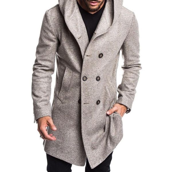 men's trench coats fashion long coat wool blends jacket overcoat sleeved warm clothes casual solid color mens and jackets, Tan;black
men's trench coats fashion long coat wool blends jacket overcoat sleeved warm clothes casual solid color mens and jackets, Tan;black