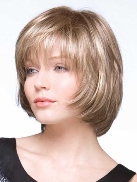 12inch 13x4 lace front fashion wig golden women's short hair set chemical fiber high temperature silk, Black
12inch 13x4 lace front fashion wig golden women's short hair set chemical fiber high temperature silk, Black