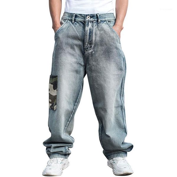 loose jeans men denim pants baggy straight camouflage pocket hip hop skateboard light blue wide leg trousers large size 46 men's
loose jeans men denim pants baggy straight camouflage pocket hip hop skateboard light blue wide leg trousers large size 46 men's