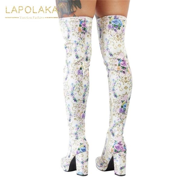 boots lapolaka 2021 plus size 44 thick high heels ins shoes woman stretch fabric zipper over the knee, Black
boots lapolaka 2021 plus size 44 thick high heels ins shoes woman stretch fabric zipper over the knee, Black