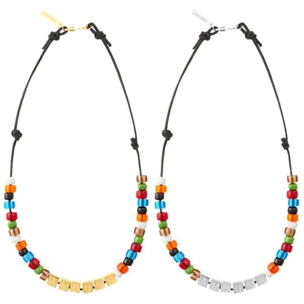 statement ins ambush 925 silver square letters colorful glazed beads simple charm hip hop couples jewelry for women men gifts chokers, Golden;silver
statement ins ambush 925 silver square letters colorful glazed beads simple charm hip hop couples jewelry for women men gifts chokers, Golden;silver