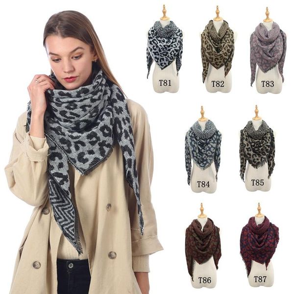scarves 2021 autumn/winter imitation cashmere scarf women's triangular classic leopard print warm shawl hijab, Blue;gray
scarves 2021 autumn/winter imitation cashmere scarf women's triangular classic leopard print warm shawl hijab, Blue;gray