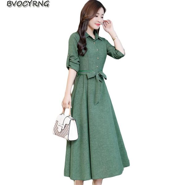 casual dresses spring autumn dress female 2021 cotton and linen long-sleeved women plus size with belt slim a-line, Black;gray
casual dresses spring autumn dress female 2021 cotton and linen long-sleeved women plus size with belt slim a-line, Black;gray
