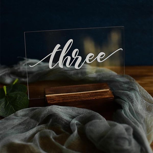 party decoration clear acrylic wedding table numbers with holders plexiglass calligraphy signage wood number sign
party decoration clear acrylic wedding table numbers with holders plexiglass calligraphy signage wood number sign
