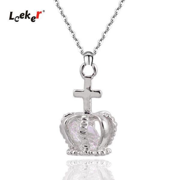 pendant necklaces leeker adorable queen crown choker necklace rose gold silver color chain crystal for women jewelry 032 lk4
pendant necklaces leeker adorable queen crown choker necklace rose gold silver color chain crystal for women jewelry 032 lk4