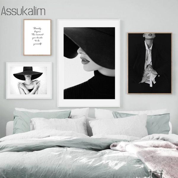 paintings black and white wall art prints vogue canvas painting retro woman print nordic pictures for living room decoration
paintings black and white wall art prints vogue canvas painting retro woman print nordic pictures for living room decoration