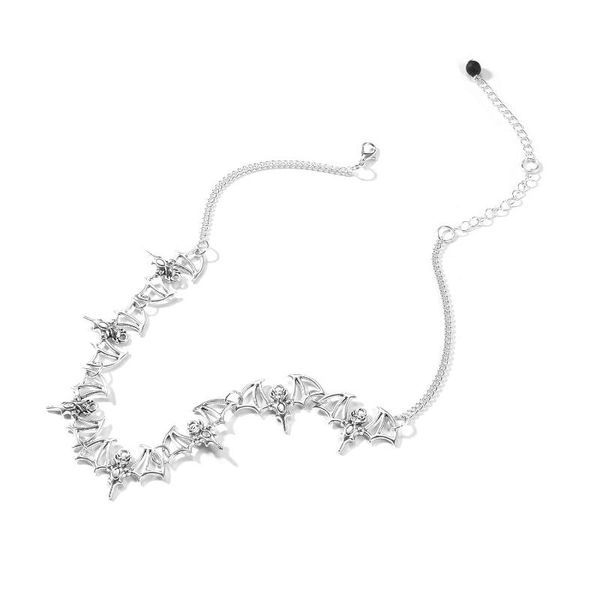 gothic hollow out bat choker necklace for women charm fashion hyperbole vampire animal jewelry gifts party chokers, Golden;silver
gothic hollow out bat choker necklace for women charm fashion hyperbole vampire animal jewelry gifts party chokers, Golden;silver