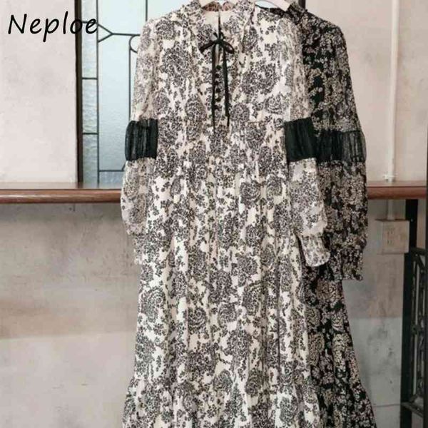 neploe spring bow drawstring vestidos elegant chic flower print lace patchwork women dress casual style mid length dresses 210423, Black;gray
neploe spring bow drawstring vestidos elegant chic flower print lace patchwork women dress casual style mid length dresses 210423, Black;gray