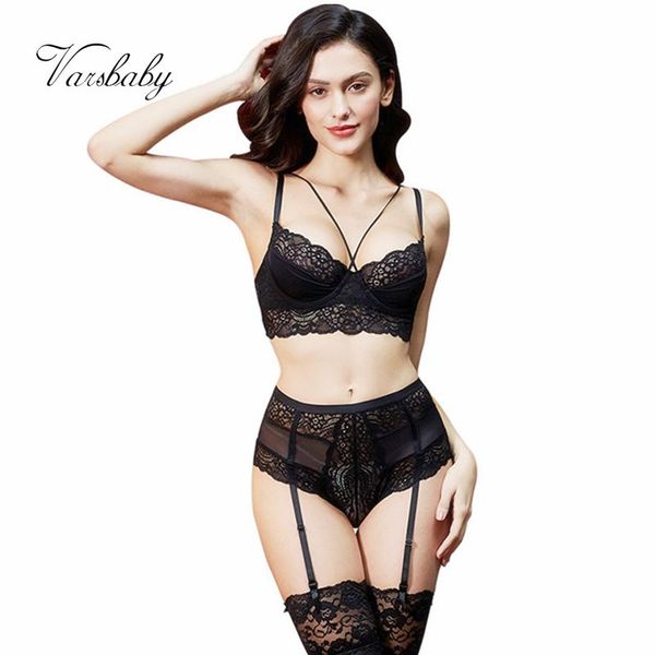 bras sets varsbaby y-lined beauty back underwear floral lace underwire bra+panties+garters 3 pcs for young ladies, Red;black
bras sets varsbaby y-lined beauty back underwear floral lace underwire bra+panties+garters 3 pcs for young ladies, Red;black
