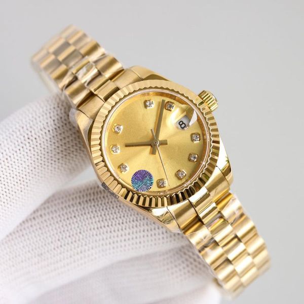 wristwatches luxury 31mm women18k watch business stainless steel date-just automatic mechanical quality waterproof clock, Slivery;brown
wristwatches luxury 31mm women18k watch business stainless steel date-just automatic mechanical quality waterproof clock, Slivery;brown