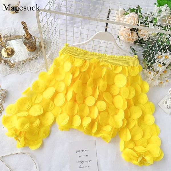off shoulder slash neck puff sleeve flower mesh white chiffon blouse femme casual short shirts for women blusas 12367 women's blous
off shoulder slash neck puff sleeve flower mesh white chiffon blouse femme casual short shirts for women blusas 12367 women's blous