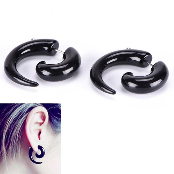 dangle & chandelier european american style black horn shaped hypoallergenic spiral snail earrings stud jewelry, Silver
dangle & chandelier european american style black horn shaped hypoallergenic spiral snail earrings stud jewelry, Silver