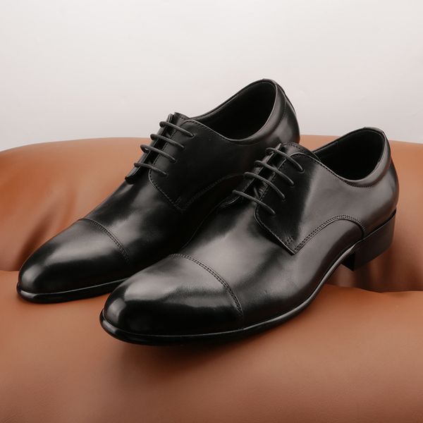 men shoese british men's busins drs leather pointed korean fashion casual handmade, Black
men shoese british men's busins drs leather pointed korean fashion casual handmade, Black