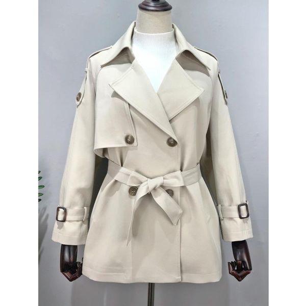 women's trench coats women clothes windbreaker autumn 2021 korean style loose fashion lace-up waist temperament thin small mid-length c, Tan;black
women's trench coats women clothes windbreaker autumn 2021 korean style loose fashion lace-up waist temperament thin small mid-length c, Tan;black