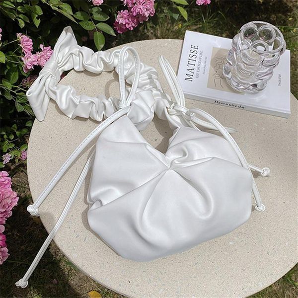 totes solid color pleated underarm bag 2021 summer soft pu leather women's designer handbag shoulder messenger
totes solid color pleated underarm bag 2021 summer soft pu leather women's designer handbag shoulder messenger