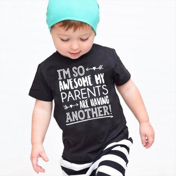 im so awesome my parents are having another print funny kids toddler boy girl to be brother sister announcement t, Blue
im so awesome my parents are having another print funny kids toddler boy girl to be brother sister announcement t, Blue