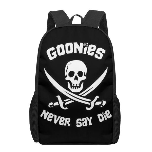 school bags the goonies 2021 fashion print backpacks for teenage boys girls schoolbag book bag 16 kids backpack 
school bags the goonies 2021 fashion print backpacks for teenage boys girls schoolbag book bag 16 kids backpack