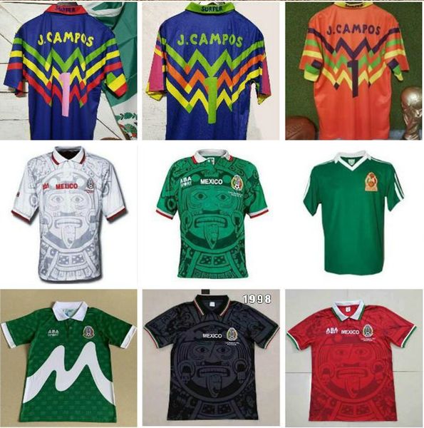 classic mexico red 1998 retro soccer jersey hernandez blanco camposuniforms home goalkeeper 1994 football jerseys shirt, Black;yellow
classic mexico red 1998 retro soccer jersey hernandez blanco camposuniforms home goalkeeper 1994 football jerseys shirt, Black;yellow