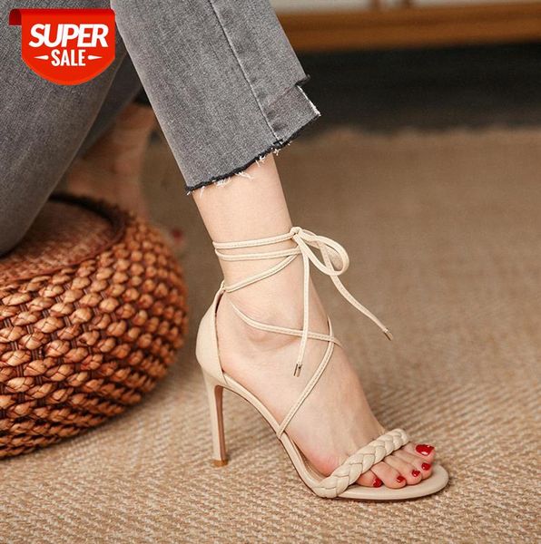 size 32-43 european and american all-match outer wear woven twist strap high-heeled sandals female stiletto #k27x, Black
size 32-43 european and american all-match outer wear woven twist strap high-heeled sandals female stiletto #k27x, Black