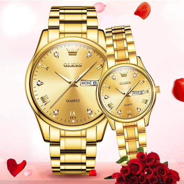 wristwatches business luxury lover's watches for men women paired watch set waterproof calendar luminous fashion dress couple clock, Slivery;brown
wristwatches business luxury lover's watches for men women paired watch set waterproof calendar luminous fashion dress couple clock, Slivery;brown