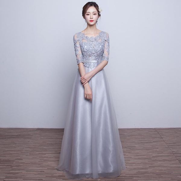gray temperament bridesmaid dress elegant long evening party exquisite appliques banquet maxi big size 3xl ethnic clothing, Red
gray temperament bridesmaid dress elegant long evening party exquisite appliques banquet maxi big size 3xl ethnic clothing, Red