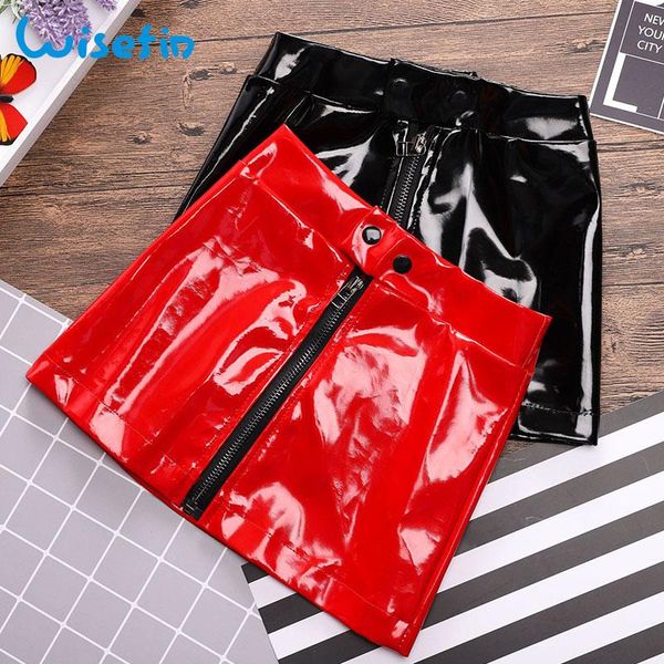 skirts wisefin pu leather skirt mini with zipper in front for kids red black clothes girl fahion toddler
skirts wisefin pu leather skirt mini with zipper in front for kids red black clothes girl fahion toddler