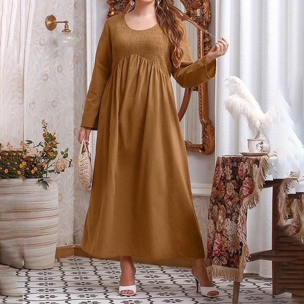 casual dresses donsignet women dress 2021 large size women's loose high waist long sleeve solid color vestido feminino, Black;gray
casual dresses donsignet women dress 2021 large size women's loose high waist long sleeve solid color vestido feminino, Black;gray