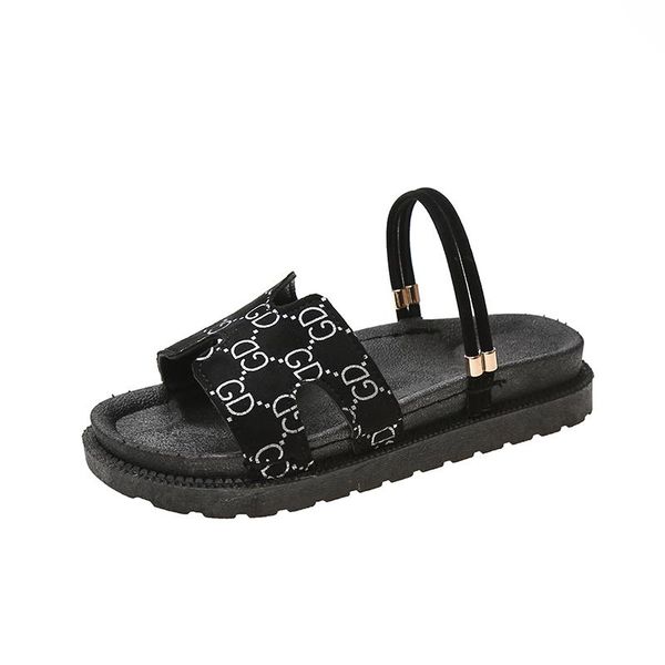 sandals 2021 summer slippers women non-slip wear beach fashion open toe slides cartoon indoor, Black
sandals 2021 summer slippers women non-slip wear beach fashion open toe slides cartoon indoor, Black