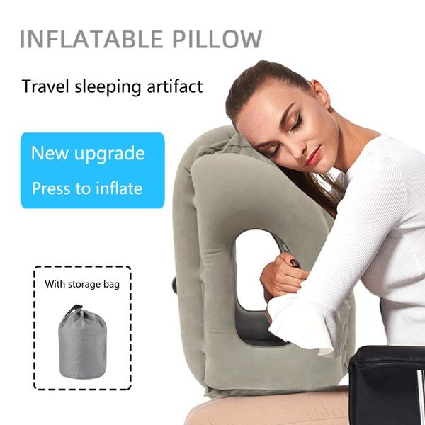 press inflatable pillow, ergonomic design 45° included angle portable tool for office lunch break pillow
press inflatable pillow, ergonomic design 45° included angle portable tool for office lunch break pillow