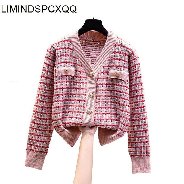 women's knits & tees plaid sweater cardigan women v-neck knitted long sleeve sweaters single-breasted crop korean fashion style spring, White
women's knits & tees plaid sweater cardigan women v-neck knitted long sleeve sweaters single-breasted crop korean fashion style spring, White