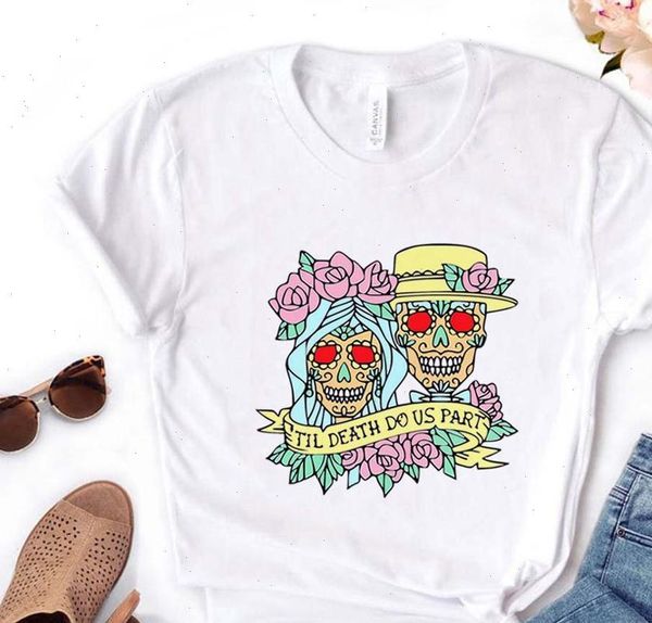 sugar skull womens print women tshirt cotton casual funny t shirt gift for lady yong girl tee pm, White
sugar skull womens print women tshirt cotton casual funny t shirt gift for lady yong girl tee pm, White