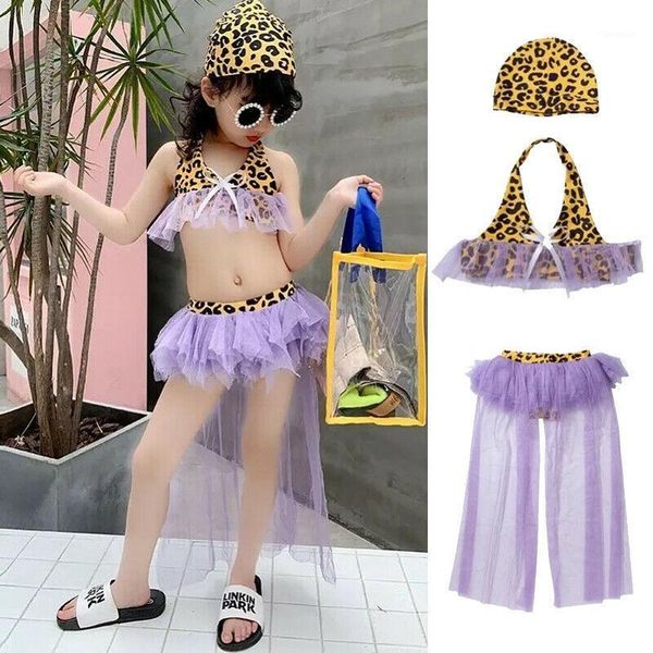 3pcs set kid baby leopard bikini summer girl ruffle mesh swimwear swimsuit toddler beachwear bathing suit clothes, Black
3pcs set kid baby leopard bikini summer girl ruffle mesh swimwear swimsuit toddler beachwear bathing suit clothes, Black