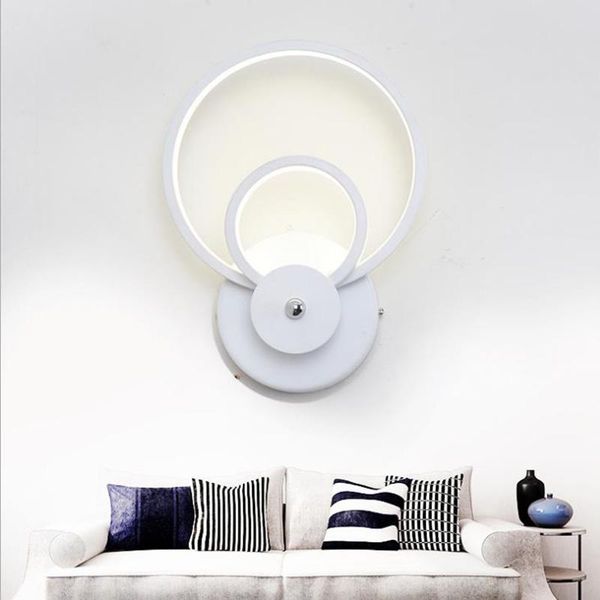 wall lamps modern acrylic led sconce surface mounted light fixture lamp indoor decoration 90~260v