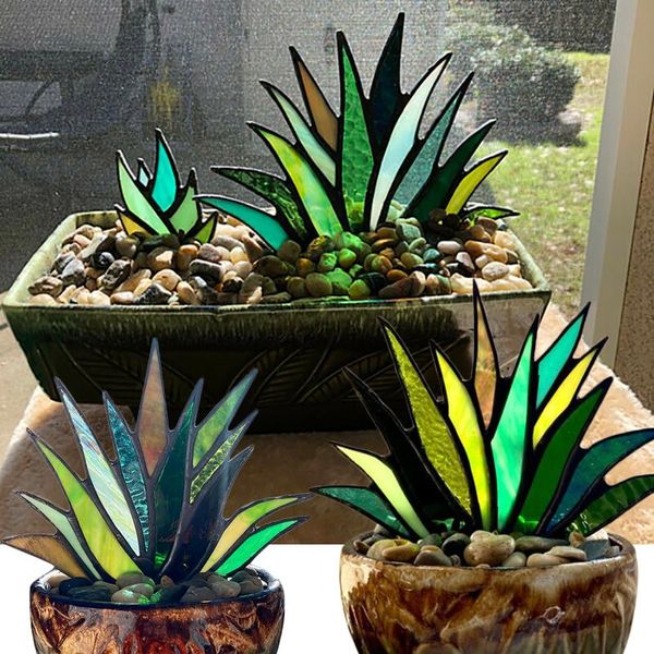 suncatcher stained agave plante flower pot ornament home decoration handmade craft 11/7 inch dag-ship decorative flowers & wreaths
suncatcher stained agave plante flower pot ornament home decoration handmade craft 11/7 inch dag-ship decorative flowers & wreaths