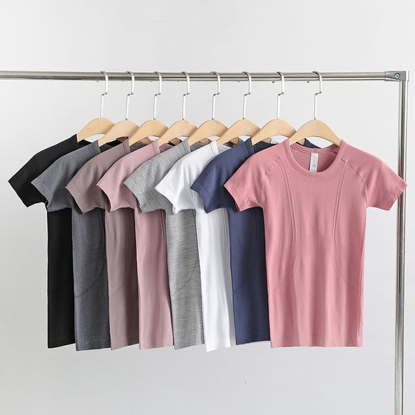 tracksuits luxury yoga wearlulu original short sleeve women's tight pilat yoga quick drying fitns cloth t-shirt running summer thin, Gray
tracksuits luxury yoga wearlulu original short sleeve women's tight pilat yoga quick drying fitns cloth t-shirt running summer thin, Gray