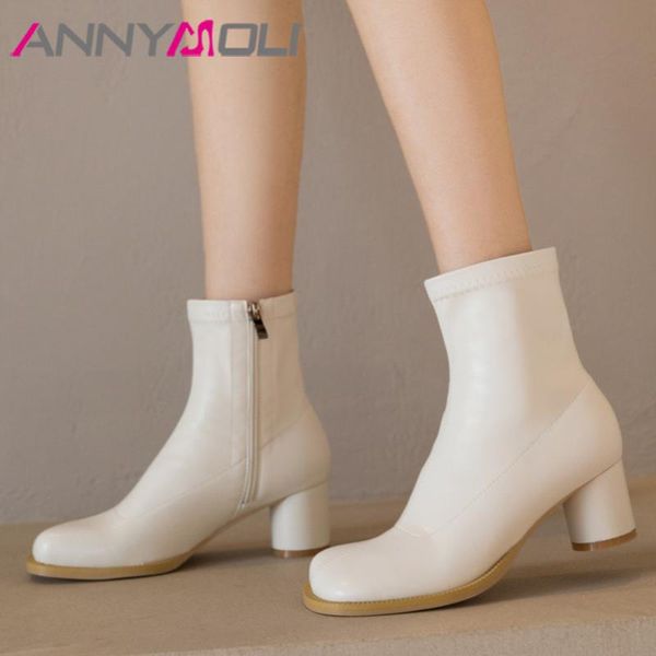 boots annymoli real leather woman high heel ankle chunky short zip square toe ladies shoes autumn black white
boots annymoli real leather woman high heel ankle chunky short zip square toe ladies shoes autumn black white