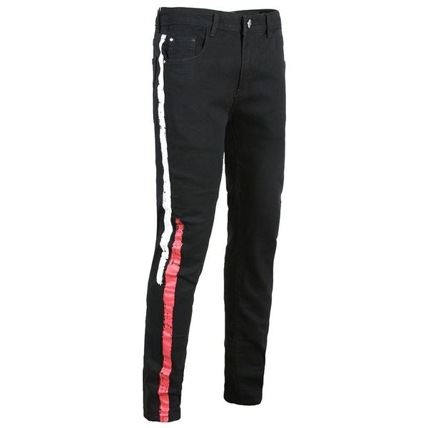 fashion european american style stretch personality men jeans luxury men's trousers slim printing straight black gentleman mens, Blue
fashion european american style stretch personality men jeans luxury men's trousers slim printing straight black gentleman mens, Blue
