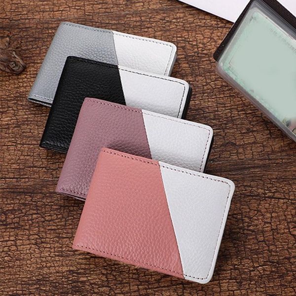 card holders ultra-thin driver license holder protective cover stylish color matching case business wallet, Brown;gray
card holders ultra-thin driver license holder protective cover stylish color matching case business wallet, Brown;gray