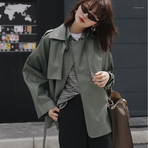 hzirip harajuku matcha-green women retro motorcycle pu leather plus vintage lace-up jackets chic all-match female outwear women's & fau, Black
hzirip harajuku matcha-green women retro motorcycle pu leather plus vintage lace-up jackets chic all-match female outwear women's & fau, Black