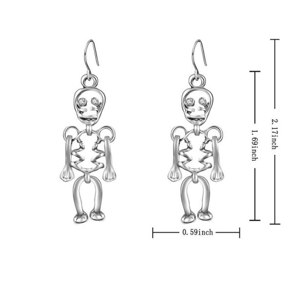 dangle & chandelier 2021 halloween earrings, jewelry accessories, gifts, women's party fashion earrings and can be wholesale, Silver
dangle & chandelier 2021 halloween earrings, jewelry accessories, gifts, women's party fashion earrings and can be wholesale, Silver