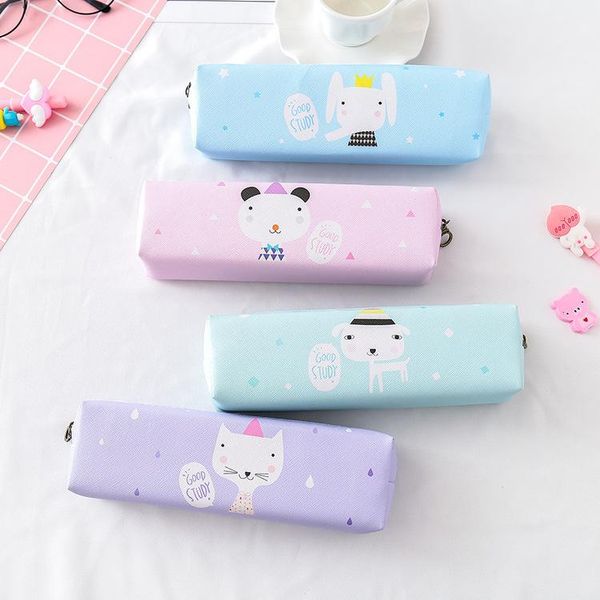 cute cartoon animal pencil case student school kawaii bag stationery small object storage bags
cute cartoon animal pencil case student school kawaii bag stationery small object storage bags