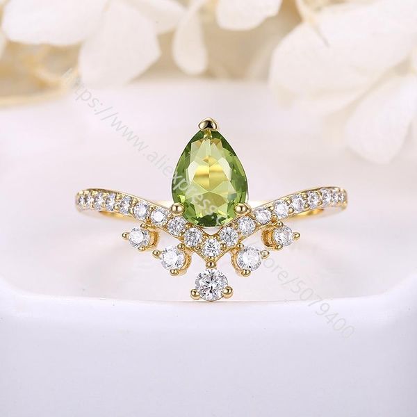 wedding rings white gold/gold plated cz ring solitaire engagement promise royal teardrop green cubic zircon gold band jewelry, Slivery;golden
wedding rings white gold/gold plated cz ring solitaire engagement promise royal teardrop green cubic zircon gold band jewelry, Slivery;golden