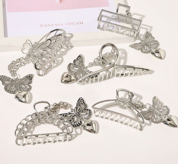 butterfly pendant, round hair clip, alloy geometric barrettes, back of head ornament, female, Golden;silver
butterfly pendant, round hair clip, alloy geometric barrettes, back of head ornament, female, Golden;silver